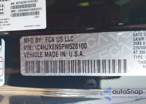 2023 Jeep Wrangler Sahara from USA, damaged, VIN 1C4HJXEN6PW528100